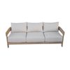Kirra Outdoor 3 Seater Sofa Lounge Acacia Timber Frame