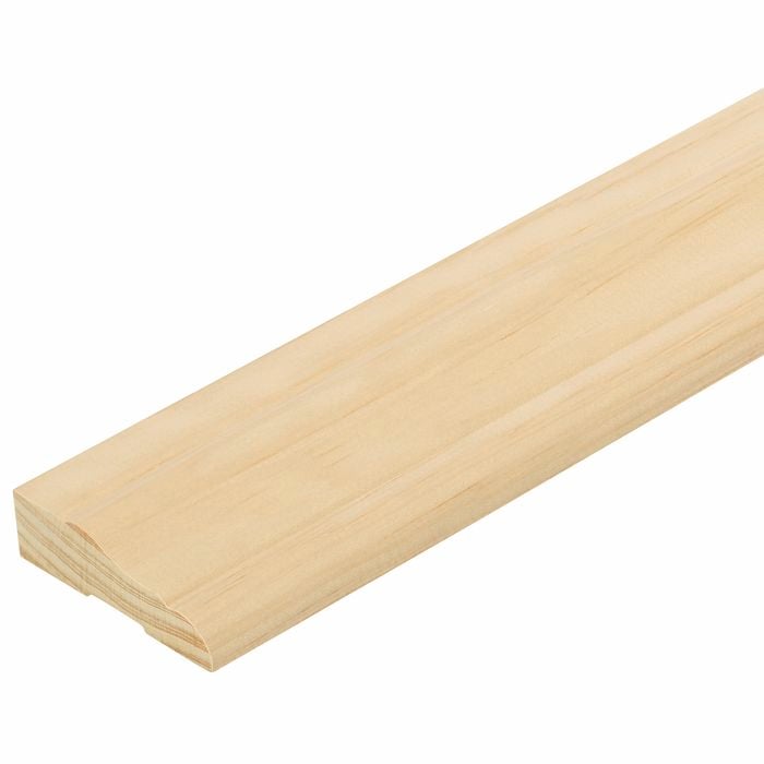 Pinetrim 90 x 18mm 2.4m Untreated Clear Pine Colonial Architrave