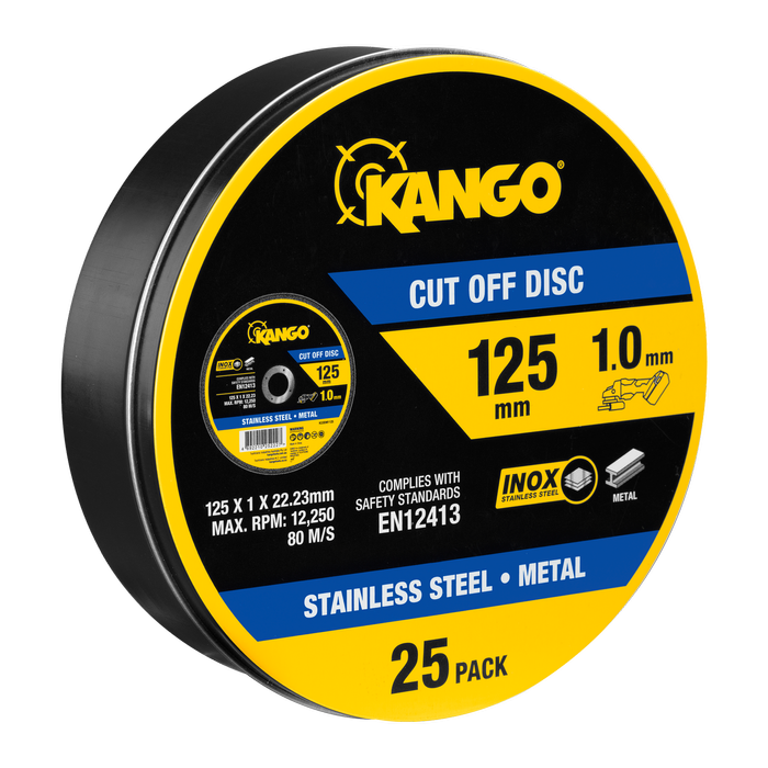 Kango 125mm Metal Cut Off Discs - Pack of 25