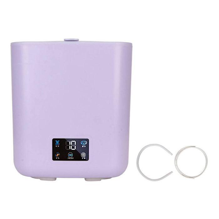Catzon Portable Washing Machine 7L Automatic Compact Laundry Dryer-Purple