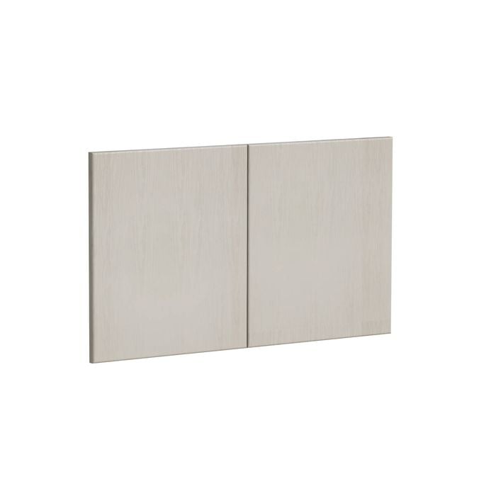 Kaboodle 800mm Provincial White Modern Farmhouse Sink Doors - 2 Pack