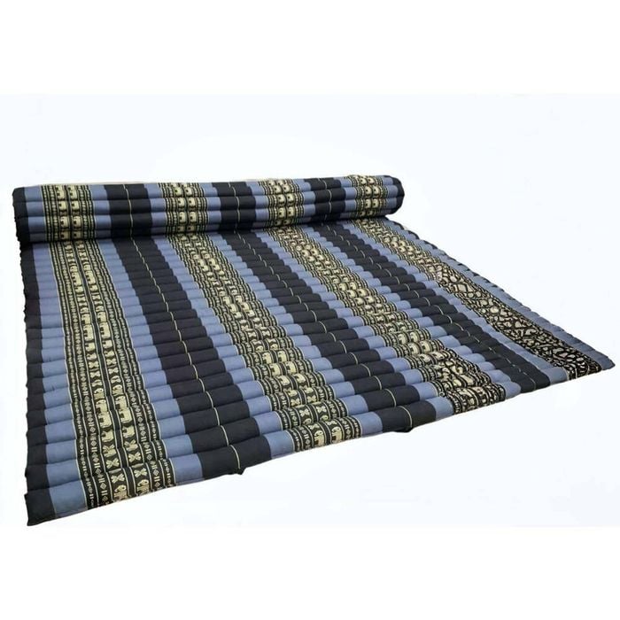 Queen Size Thai Kapok Roll Up Mattress - 200x152cm | Handmade Foldable Daybed Mat