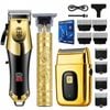 3pcs Men's Electric Hair Clippers Kit