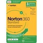 LifeLock Norton 360 Standard - Subscription License and Media - 3 Device, 10 GB, 1 User - Annual Fee - Antivirus - DVD-ROM - 1 Y
