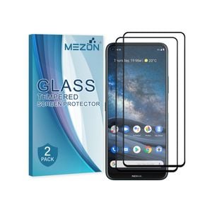 2 Pack MEZON Nokia 8.3 5G Full Cover Tempered Glass Screen Protectors