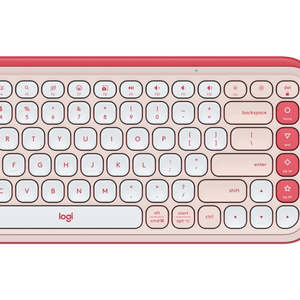 Logitech POP Icon Keys Wireless Keyboard (Rose)