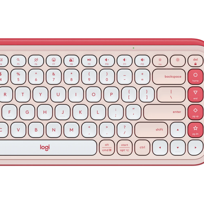 Logitech POP Icon Keys Wireless Keyboard (Rose)