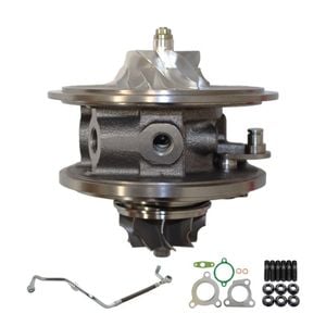 Upgrade Billet Turbo Cartridge Chra Core With Oil Feed Pipe For Toyota Landcruiser 200 Series Vdj200 1vd-ftv 4.5l Passenger Side