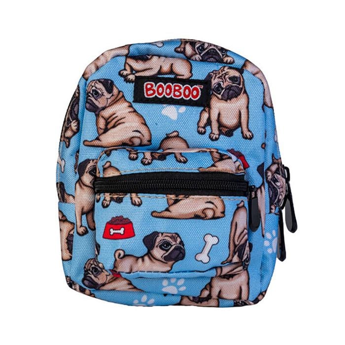 MDI BooBoo Furever Pets Backpack Minis Pug V2 Mini Bag/Purse 11x15cm 3y+