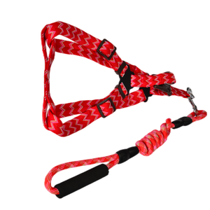 YES4PETS 2 X Medium Pet Dog Cat Puppy Kitten Rabbit Dog Harness Collar leash lead 5 Color