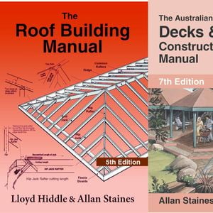 2-Pack: Allan Staines Decks & Pergolas Manual + Roof Building Manual