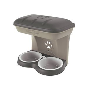Hartman Taupe Bama Pet Food Stand Maxi