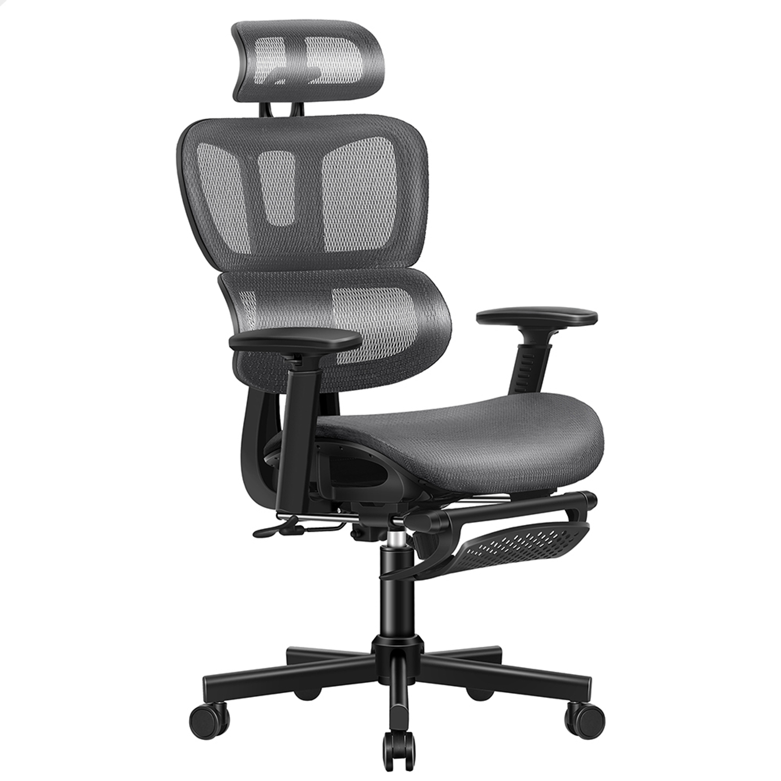 ALFORDSON Ergonomic Office Chair Mesh Grey Bunnings Australia
