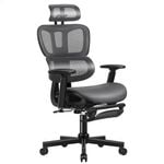 ALFORDSON Ergonomic Office Chair Mesh Grey