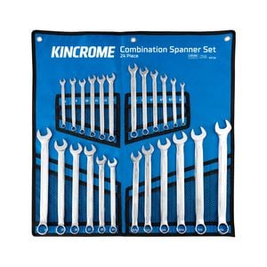 Kincrome 24 Piece Metric / Imperial Combination Spanner Set