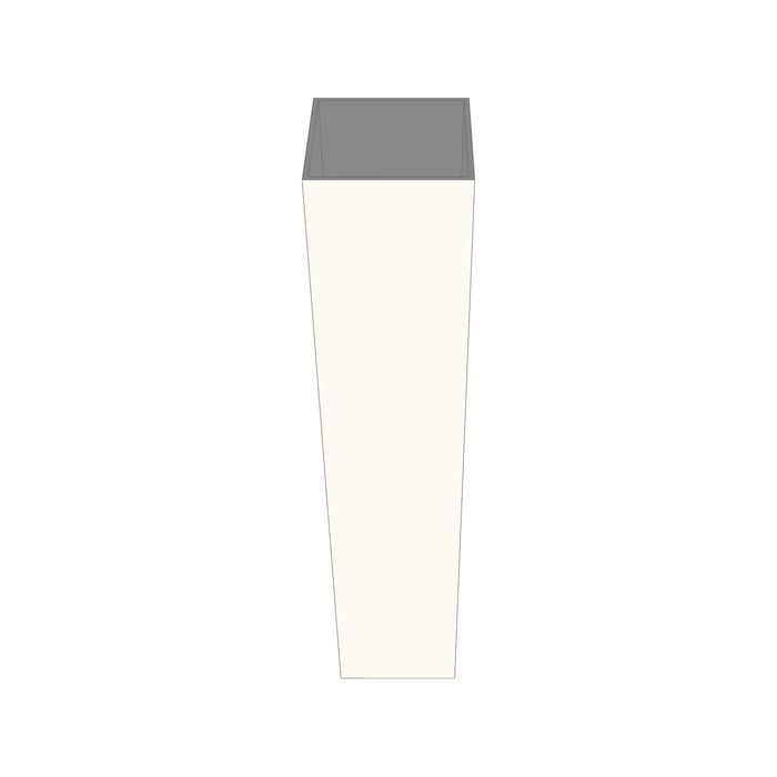 Sector Panel Fencing 2.40m In Ground Post - 60 x 60mm Titania