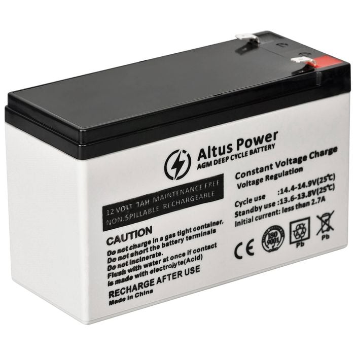 Altus 12V 7ah AGM Battery Deep Cycle SLA Lead Acid Battery