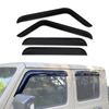 AUSGO Luxury Weather Shields for Jeep Gladiator Dual Cab 2020-Onwards Weathershields Window Visors Wind Deflectors