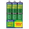 Selleys 320g Liquid Nails Construction Adhesive - 3 Pack