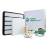 NTK Complete Filter Service Kit for Toyota Landcruiser GXL LC200 VDJ200R 2007-2015 4.5L | Air, Oil, Fuel, Cabin Filter