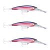 3x Rapala 14cm X Rap Magnum 20 Deep Diving Trolling Lures - HD Real Red Bait