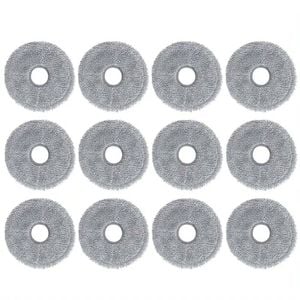 Hygieia 12x Mop Pads For Roborock Saros 10R & Z70, Qrevo Series (Curv, Edge, Master, C, S, L, MaxV)