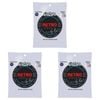3PK Martin Guitar MMTR13 Retro 6 Strings T Rice Monel WD Bluegrass Gauge