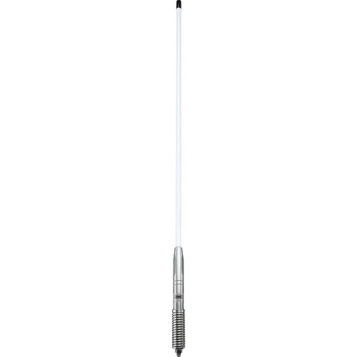 GME UHF CB Fibreglass Radome Interchangeable Whip 6.6dBi Antenna 1.1m White