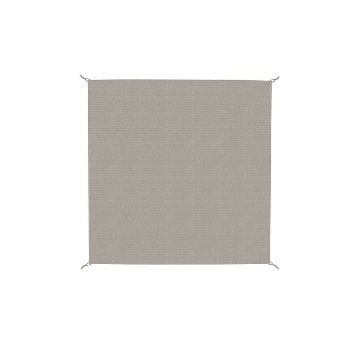 Coolaroo 3m Square Riverstone Ready-To-Hang Shade Sail