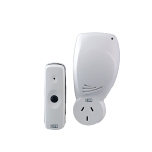 HPM Plug In Door Chime Long Range White