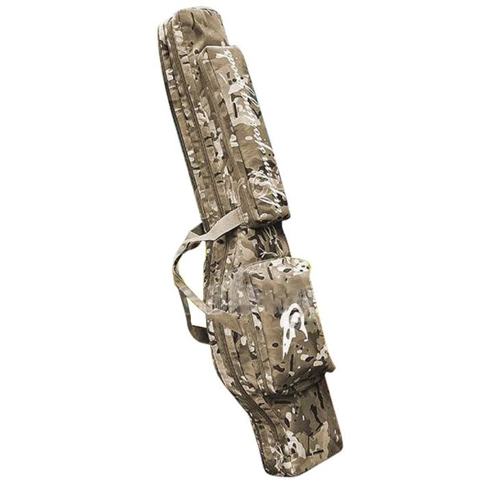 Elora Adjustable 1.2m Shooting Carry Case Shotgun Rifle Gun Slip Double Bag Cp