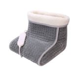 Lenoxx Plush flannel fleece Foot Warmer with 4 Temperature Settings