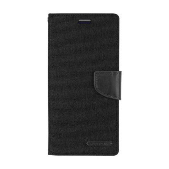 Goospery Canvas Diary case for iPhone 14 - Black