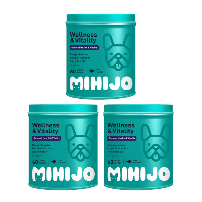 MIHIJO Wellness & Vitality 180 Chewable Food Supplements