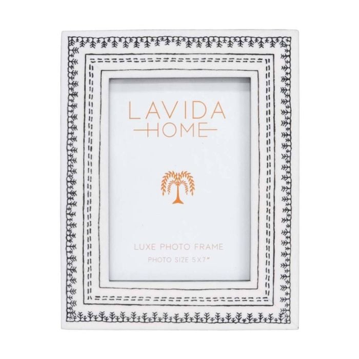 Lvd 5x7 Inch Tribal Luxe Table/wall Decor Picture/photo Frame 24x19x2cm