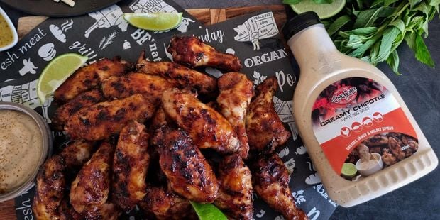 smokey bbq with sauce