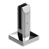 ProtectorAl 95 x 95 x 162mm Stainless Steel Glass Fence Chisel Spigot - 2 Pack