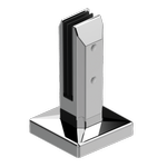 ProtectorAl 95 x 95 x 162mm Stainless Steel Glass Fence Chisel Spigot - 2 Pack
