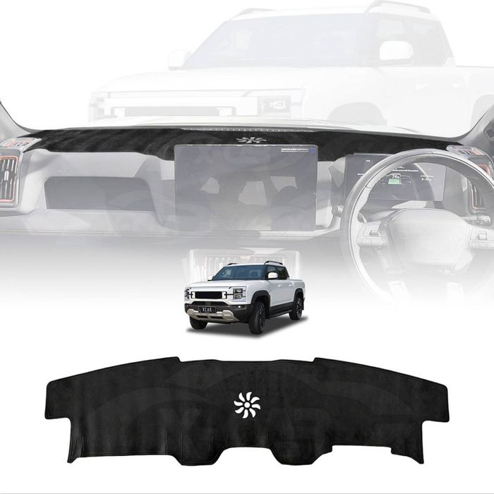Dash Mat for BYD Shark 6 Shark6 Without HUD 2024-Onwards Non-Slip Microfiber Dashboard Pad