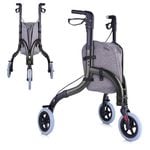 Altus Lightweight Aluminium 3-Wheel Walker with Convenient Storage Bag