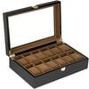 12 Slot Watch Box Wood Display