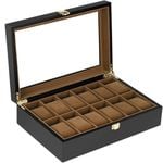 12 Slot Watch Box Wood Display