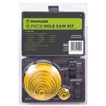 Promark 16 Piece Holesaw Set