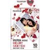 FUJIFILM INSTAX Mini Heart Sketch Film (10 Pack)