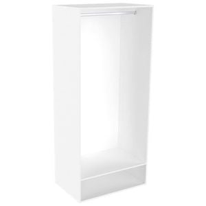 Lugna 2048 x 900 x 580mm White Single Hanging Storage Cabinet - White