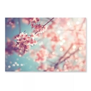 Vintage Sakura Flowers  Print 100% Australian Made 150 x 100cm  (Acrylic)