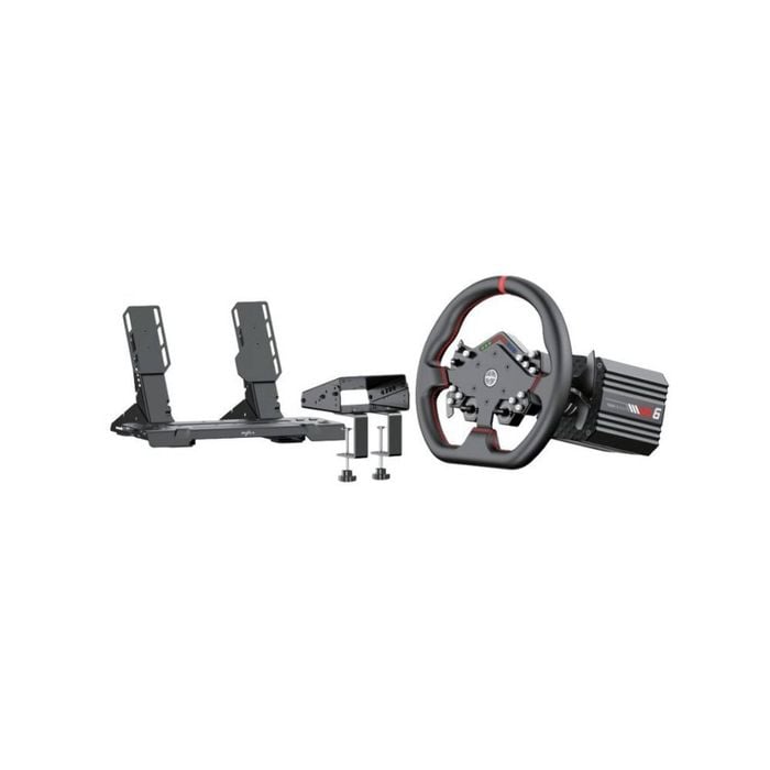 Pxn Vd6 Direct Drive Racing Simulator Bundle Wds R2 2p Wheel And Hall Sensor Pedals For Pc