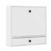 Costway Wall Mount Computer Desk Laptop Desk Office Workstation White