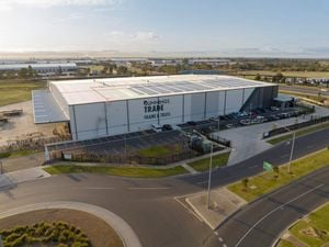 Birds eye view of Bunnings Frame and Truss building