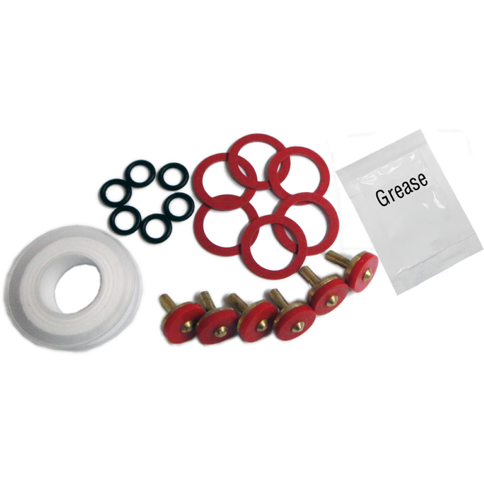 Kinetic 6 Piece 12mm Brass Premium Tap Repair Kit
